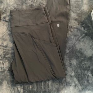 LuLuLemon Fast and Free reflective high rise leggings 31”